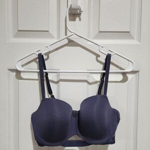 ThirdLove Women’s Grey 36C ½ 24/7 Cotton Back Closure Underwire T-Shirt Bra